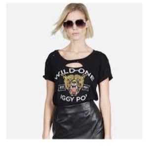 Lauren Moshi Distressed Tshirt
